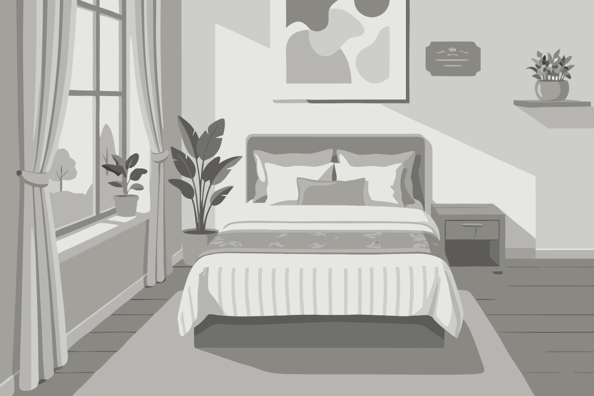 Doppelzimmer mit Balkon und Seeblick